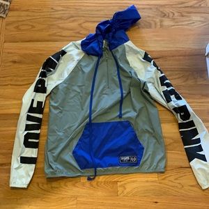 VS Pink windbreaker great condition!! XS